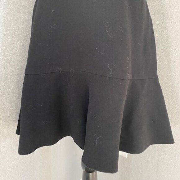 NWT RACHEL ZOE Fifi Beaded Fit & Flare Black Dress 10 - Picture 12 of 16